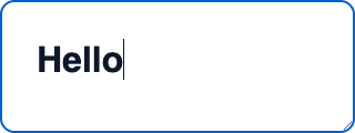 Actual paste into a local plain-text field: Hello appears in the editor’s ordinary dark text, without the rainbow colors.